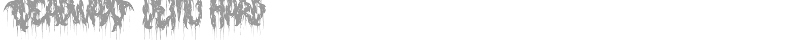 Deadwax font preview